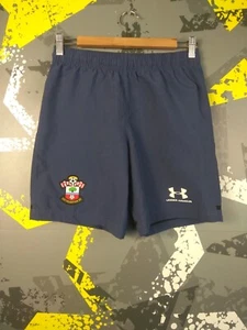 Southampton Training Football Soccer Shorts Blue Under Armour Young Size XL ig93 - Picture 1 of 8
