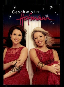 Geschwister Hofmann Autogrammkarte Original Signiert ## BC 95522 - Bild 1 von 2