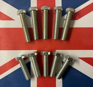BSA ARIEL TRIUMPH AJS MATCHLESS NORTON CYCLE THREAD HEX BOLTS CEI 26 TPI x 3/8" - Picture 1 of 4