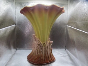 TALL MID CENTURY KALMAR POTTERY DRIP GLAZE VASE V38 - Foto 1 di 15