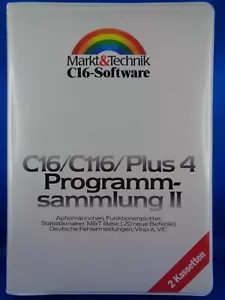 COMMODORE 16/116 -- PROGRAMM-SAMMLUNG II (MARKT & TECHNIK) - Bild 1 von 5