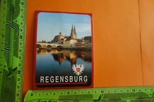 Alter Aufkleber Reise Urlaub Deutschland REGENSBURG - Bild 1 von 2