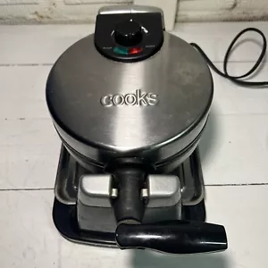 Gofrera belga comercial de acero inoxidable Cooks S6116 antiadherente - Imagen 1 de 7