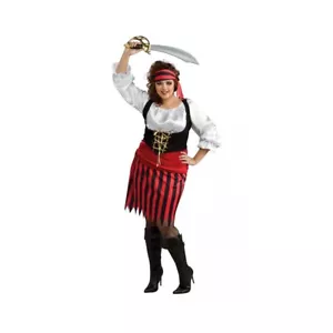 PIRATE Adult Fancy Dress - Hen & Stag Night - Costume Party - Big and Beautiful - Picture 1 of 2