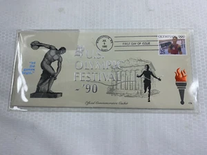1990 U.S. Olympic Festival Official Commemorative Cachet - Minneapolis, MN - Bild 1 von 7