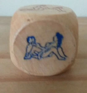Kamasutra Holzwürfel. - Bild 1 von 6
