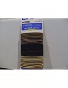 Scunci Hair Bands Elastic No Damage, Tan, Black, Brown 27 pcs 39316-A - Picture 1 of 2
