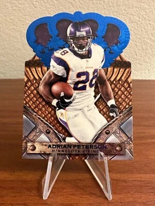 2011 Panini Crown Royale - Adrian Peterson Blue /100 #2 Vikings - Bild 1 von 2