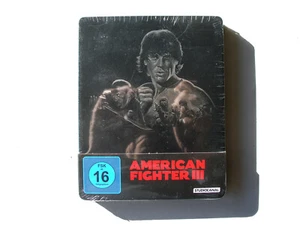 American Fighter 3 - Die blutige Jagd Blu-ray Steelbook, NEU orig. verpackt - Bild 1 von 2
