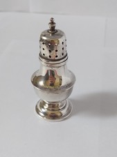 Antico shaker sale argento sterling / pentola pepe - Wilson & Gill, 1926