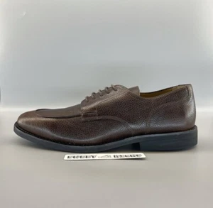 Brooks Brothers Men's Algonquin Dark Brown Grain Dress Shoes Size 11 - Picture 1 of 9