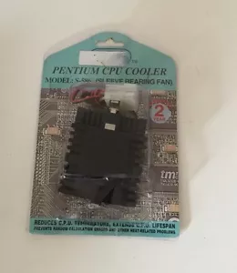 Penguin CPU Cooler Model S-586 Sleeve Bearing Fan New - Picture 1 of 6