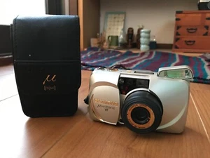 [Exc+5] Cámara fotográfica Olympus μ mju zoom 140 VF apuntar y disparar 35 mm Japón - Imagen 1 de 16