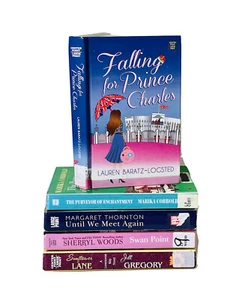 Large Print Mills & Boon - 5 Book Lot - Quirky Romance/ Historical/ Western - Picture 1 of 12