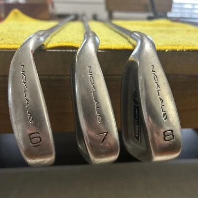 Nicklaus Iron Max Progressive Set 6, 7, 8 Irons - Rifle Graphite Regular- LH - Image 1 of 4
