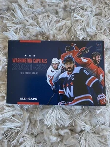 2021-2022 NHL Washington Capitals Spielplan Ovechkin T.J. Oshie Tom Wilson - Bild 1 von 3