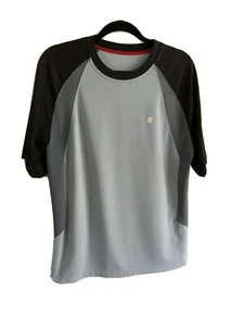 Camicia uomo Starter Active taglia media (39-40) grigia con maniche nere elasticizzata - Foto 1 di 6
