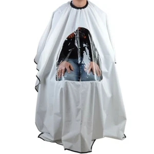 Barber Cape, With Clear window. Very good quality, One size fits all  - Bild 1 von 1