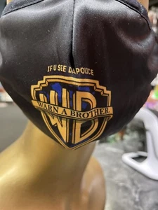 IF U SEE DA POLICE WARN A BROTHER BLACK GOLD MASK WASHABLE CUSTOM FUNNY JOKE - Picture 1 of 5