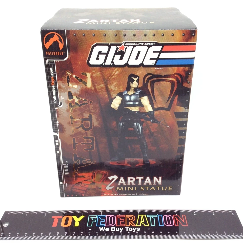 Palisades Toys G.I. MINI ESTATUA DE JOE ZARTAN Edición Limitada 2003 Foto 1 de 4