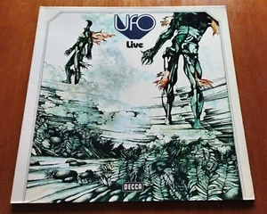 UFO Live (DECCA SLK 16 769-P - GERMANY 1972) HARD ROCK ORIGINAL LP - Foto 1 di 6