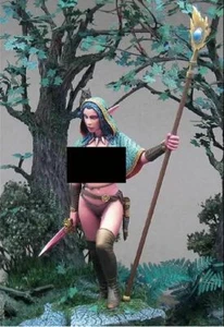 Kit Modelo de Figura de Resina a Escala 1/24 Sexy Niña Elfo Warcraft Sin Pintar Sin Remontar - Imagen 1 de 2