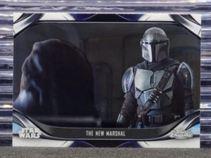 Star Wars The Mandalorian Topps Chrome The New Marshal #S2-36 Base Card - Picture 1 of 3