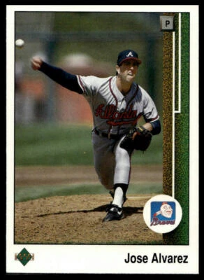 1989 Upper Deck #734 Jose Alvarez - Image 1 of 2