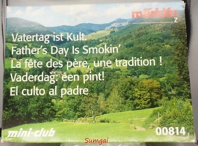 Märklin 814 Fathers Day Train Set Keg-Train-Track-Controller Z Scale Z Gauge RTR - Image 1 of 4