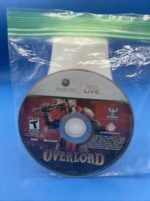 Microsoft Xbox 360 - Codemasters - Overlord - Role Playing Video Game Disc Only - Image 1 of 2