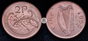 Irland 1996 | 2 Pence | Irish 2p | KM.21a | UNC - Bild 1 von 2