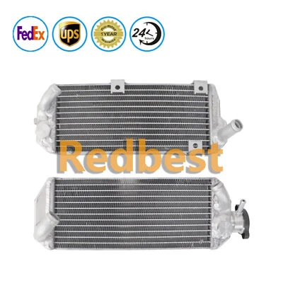 Aluminum Cooling Radiator For SUZUKI DRZ400S 2000-16 DRZ400SM 2005-16 Left+Right - Image 1 of 4