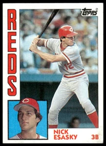 1984 Topps #192 Nick Esasky RC Cincinnati Reds Baseball - Picture 1 of 2