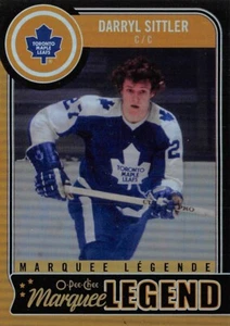 2014-15 O-Pee-Chee Black Rainbow #596 Darryl Sittler/100 - Imagen 1 de 3