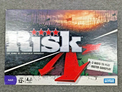 2008 Risk The Game of Strategic Conquest Board Game Parker Bros, Near Complete - Image 1 of 4