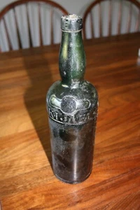 Heavily Embossed Vintage Kijafa Bottle - Picture 1 of 5