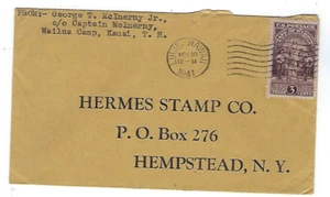 1941 Lihue Hawaii, Camp Wailua Kauai to Hempstead NY, WWII - Picture 1 of 1