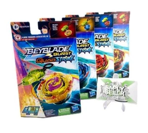 🔥 Hasbro BeyBlade Burst Quad Strike Kreisel für Arena verschiedene Auswahl 🔥 - Bild 1 von 1