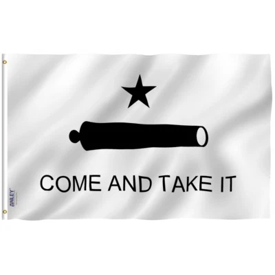 Anley Fly Breeze 3x5 Foot Come and Take It Flag - Gonzales Historical Flags - Image 1 of 4