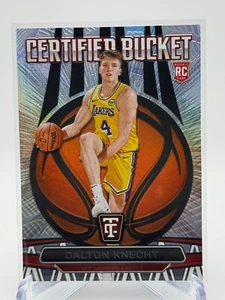 2024-25 Panini Totally Certified Dalton Knecht Certified Bucket Rookie (RC) - Picture 1 of 2