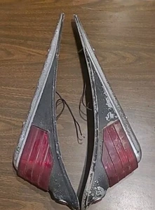 1949 PLYMOUTH DODGE TAIL LIGHTS Pair OEM - Picture 1 of 7