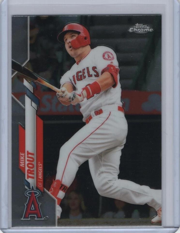 2020 Topps Chrome Base #1 Mike Trout - 2 - Image 1 of 1
