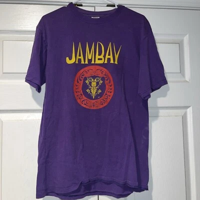 Camiseta de música Jambay Band vintage de los años 90 Jerzees camiseta preencogida Foto 1 de 4
