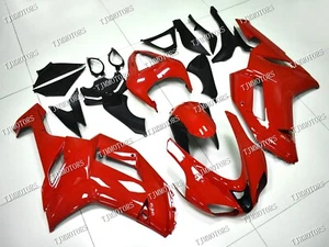 For Kawasaki Ninja ZX-6R 2007-2008 Red ABS Injection Mold Bodywork Fairing Kit - Picture 1 of 7