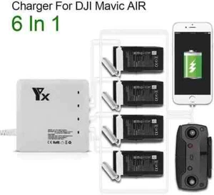 Multi RC Akku Parallel Lade Hub Balance Ladegerät für DJI Mavic Air Drohne - Bild 1 von 6