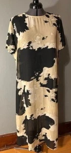 Vince Camuto Estampado Salpicaduras Caftán Kimono Natación Encubrimiento Largo Talla Grande - Imagen 1 de 3