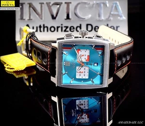 NEW Invicta Men's 45mm S1 Rally Chronograph TURQUOISE DIAL Stainless Steel Watch - Picture 1 of 9