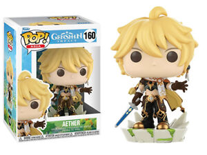  FUNKO POP! GAMES: Genshin Impact - Aether (With Protector) IN HAND
