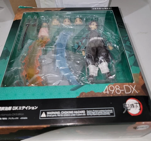USED.  Demonn Slayerr Kamado Nezuko Figma Tanjiro Series Gift USA Action Figure Cover