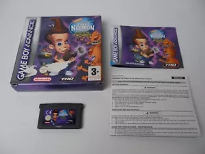 Jimmy Neutron Attack of the Twonkies HOL Nintendo XGameBoy Game Boy Advance CIB - Foto 1 di 5